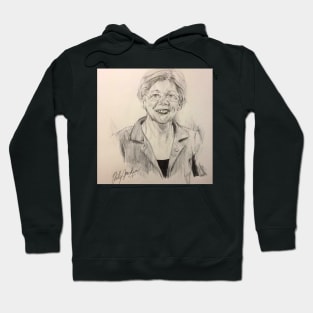 Elizabeth Warren Portrait Hoodie